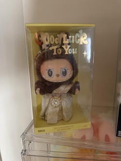 THE MONSTERS LABUBU Good Luck to You Vinyl Plush Doll Pendant, Thailand Limited