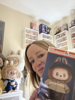 THE MONSTERS Labubu Wacky Mart Series Plush, Hanging Card