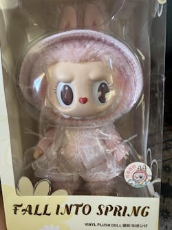 The Monsters Mokoko Fall Into Spring Series Pendant & Vinyl Plush Doll, Mokoko V2