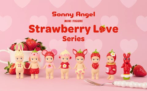 Sonny Angel Mini Figure Strawberry Love Series Blind Box