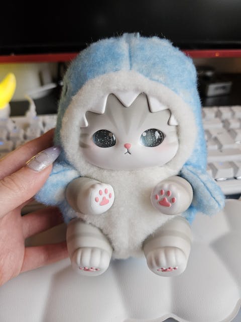 Mofusand Kiramekko Fluffy Kittens Series Plush Blind Box