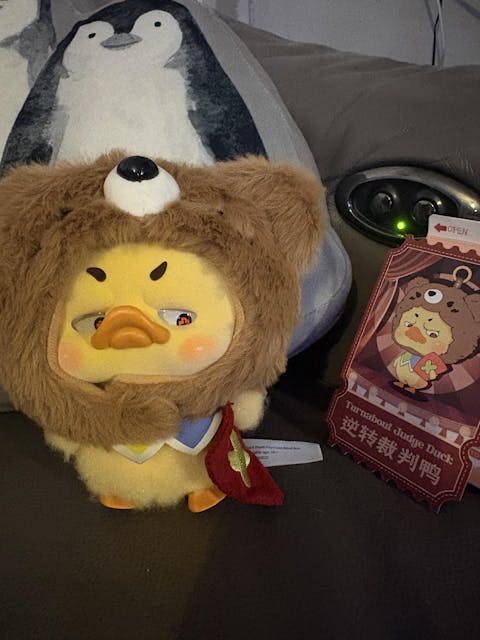 POCKET UPSETDUCK V4 Crazy Circus Duck Series Plush Dolls, Blind Box