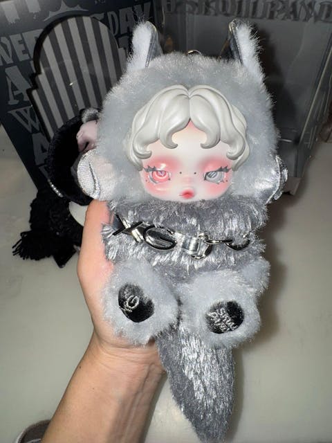 SKULLPANDA XG Plush Doll Pendant Japan Exclusive