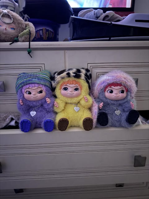 WAKUKU Fuzzy Trendy Fun Party Series Plush Dolls, Blind Box