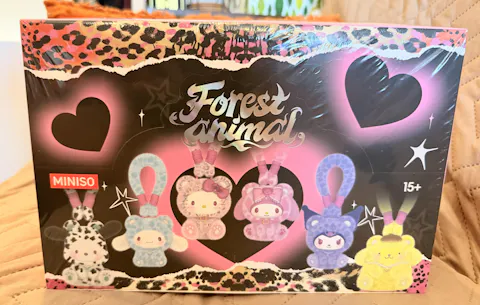 SANRI0 Characters Forest Friends Series Vinyl Plush Pendant Blind Box