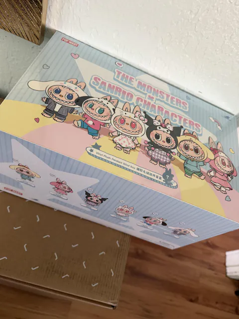 THE MONSTERS x Hello Kitty and Friends Series-Vinyl Plush Pendant Blind Box