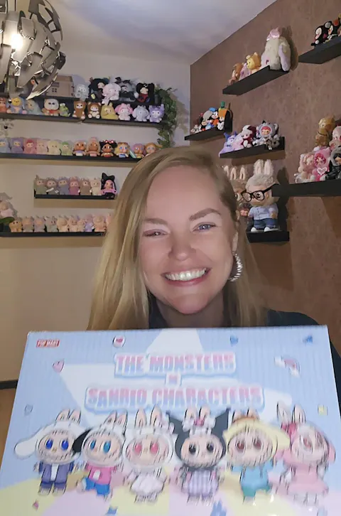 THE MONSTERS x Hello Kitty and Friends Series-Vinyl Plush Pendant Blind Box