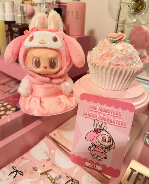 THE MONSTERS x Hello Kitty and Friends Series-Vinyl Plush Pendant Blind Box