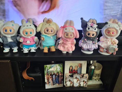 THE MONSTERS x Hello Kitty and Friends Series-Vinyl Plush Pendant Blind Box