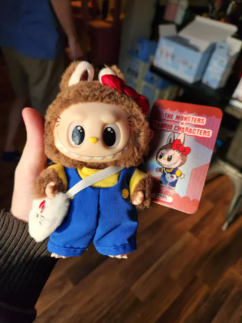 THE MONSTERS x Hello Kitty and Friends Series-Vinyl Plush Pendant Blind Box