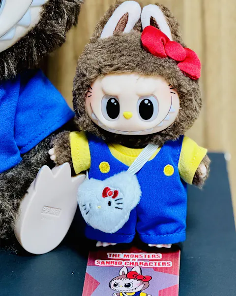 THE MONSTERS x Hello Kitty and Friends Series-Vinyl Plush Pendant Blind Box