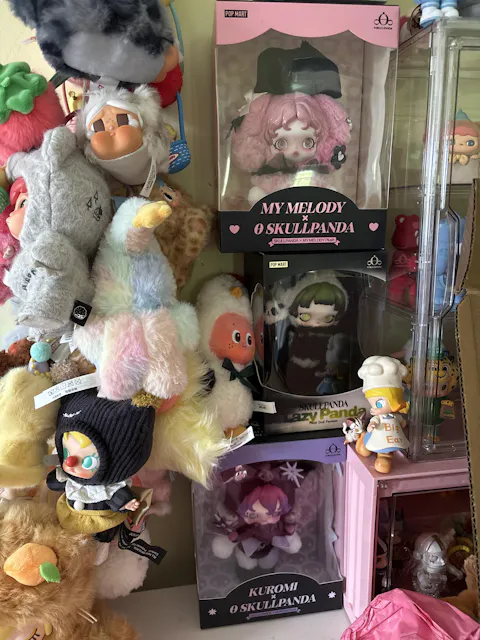 SKULLPANDA × My Melody & Kuromi Plush