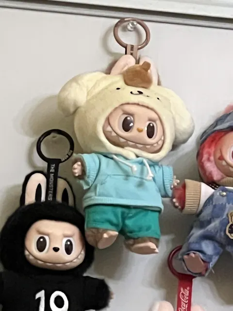 THE MONSTERS x Hello Kitty and Friends Series-Vinyl Plush Pendant Blind Box