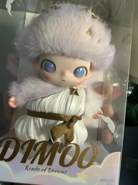 POP MART DIMOO Rondo of Dreams Vinyl Plush Hanging Card, POP LAND Exclusive