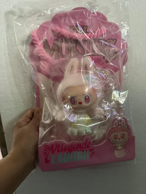 POP MART THE MONSTERS De Vliegende Labubu Series Mermaid Mokoko Hanging Card, POP LAND Exclusive