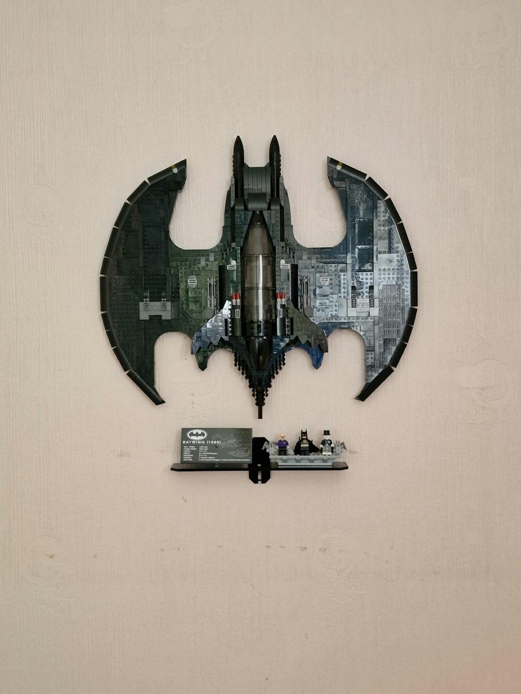 Wall Mount AddOn for LEGO® Batman™ 1989 Batwing (76161) — Wicked Brick