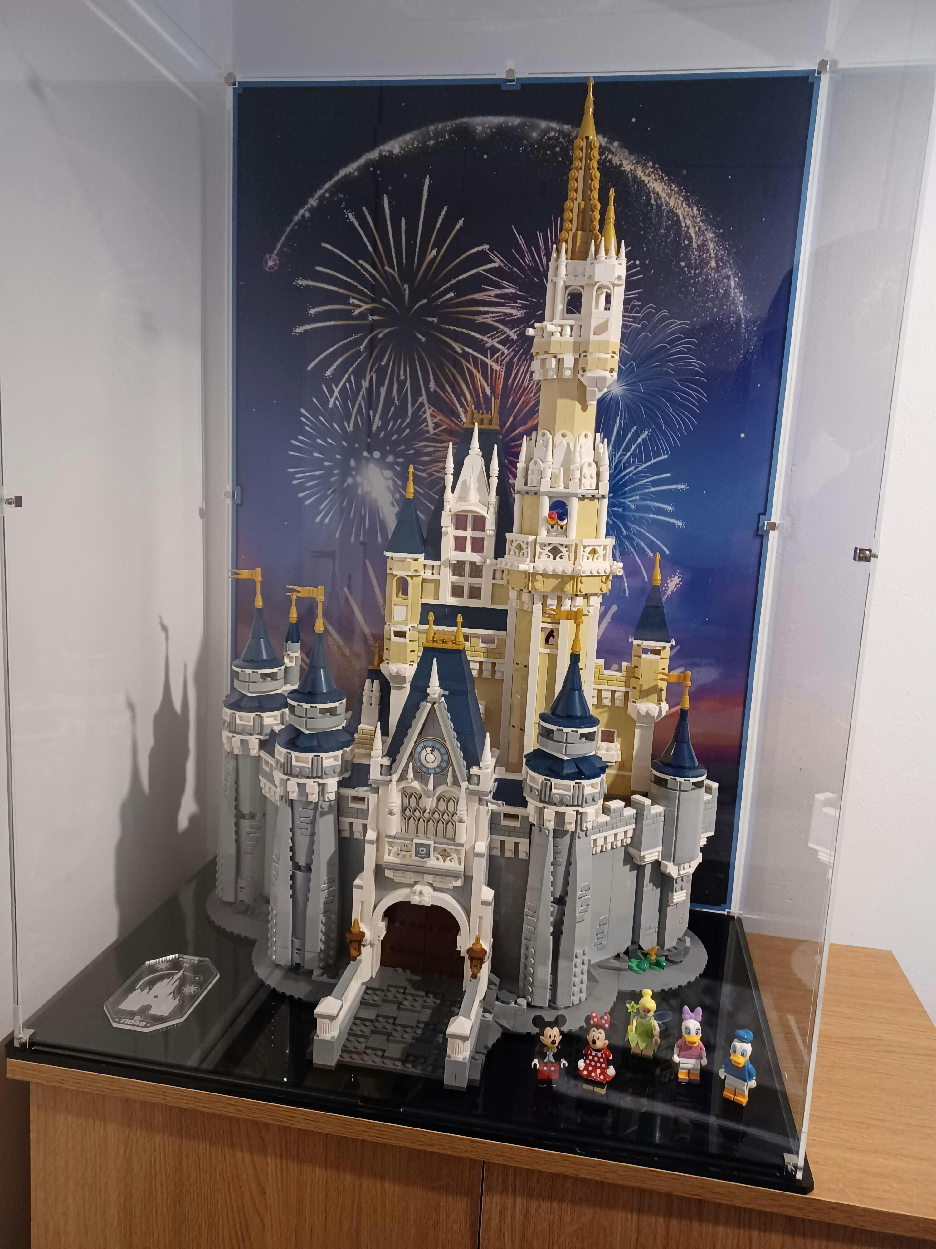 Display Case for LEGO Disney The Disney Castle 71040 — Wicked Brick