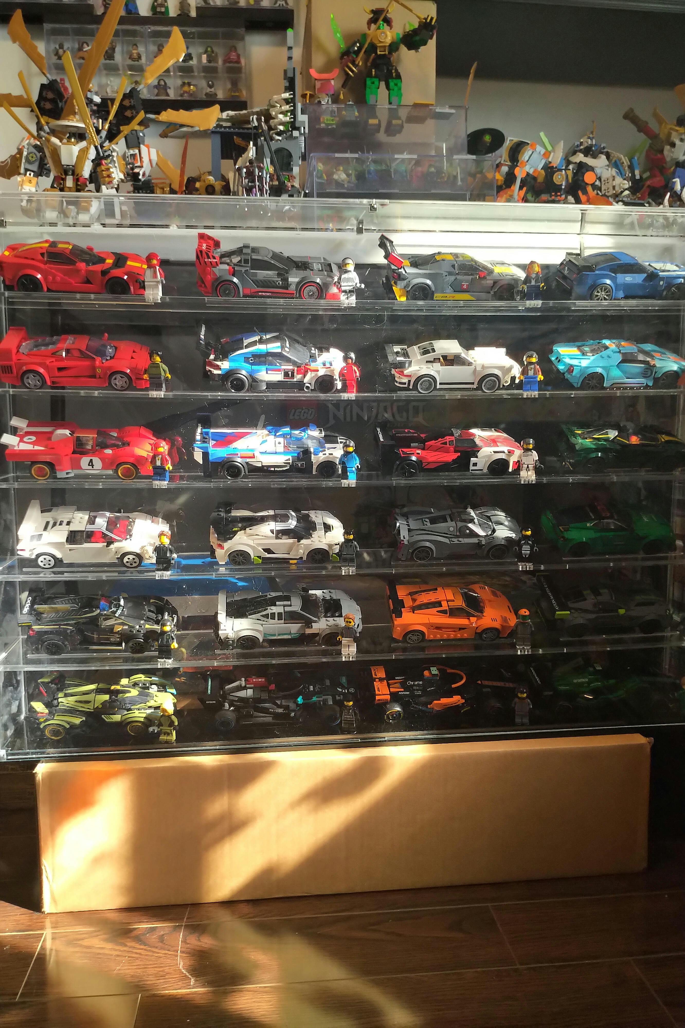 Display Case for 24x LEGO Speed Champions Cars 6x4 — Wicked Brick