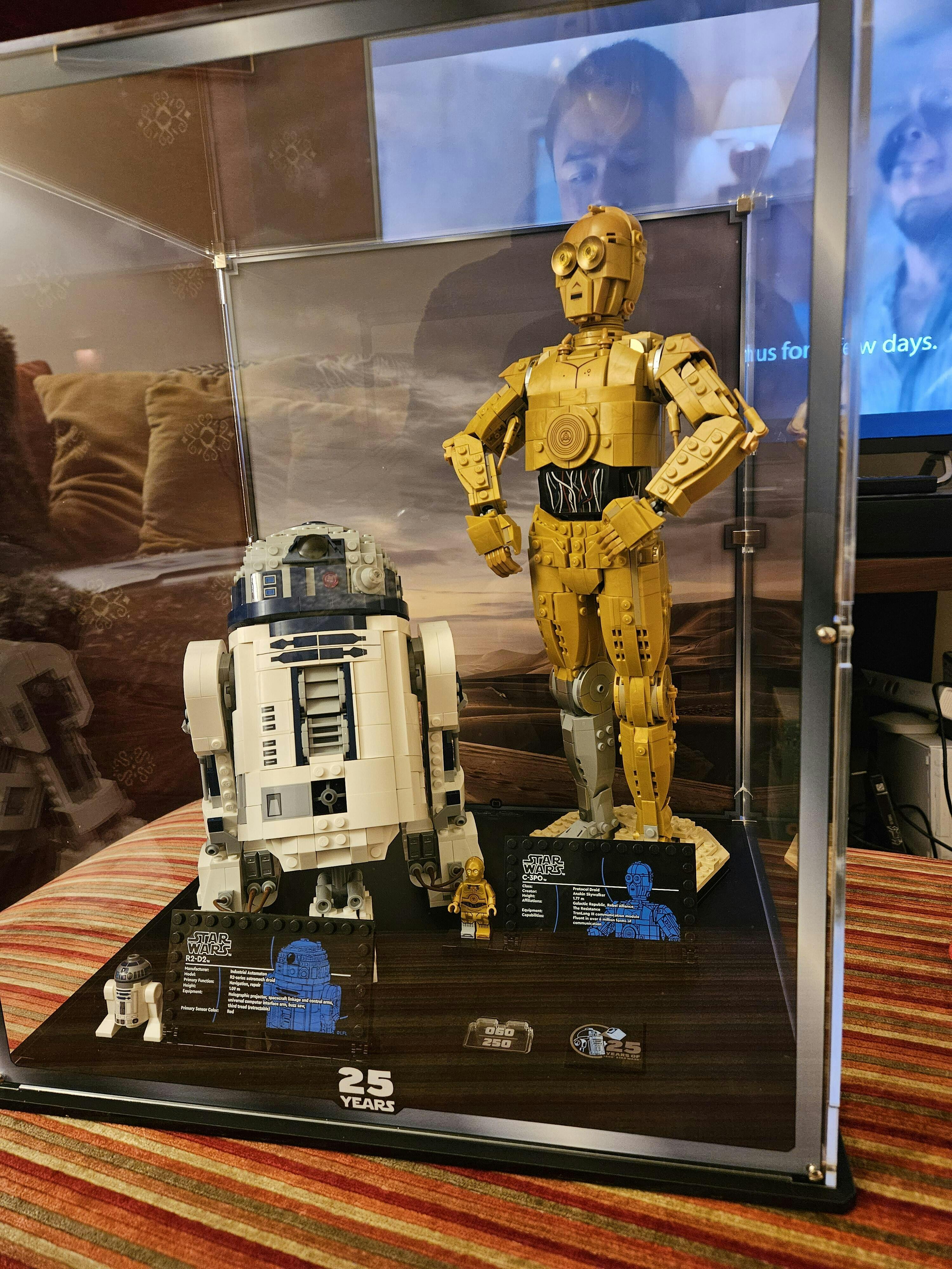 Limited Edition Display Case for LEGO® Star Wars™ C-3PO and