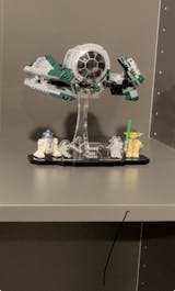 飾り板 Display Stand for LEGO® Star Wars Yoda's Jedi Starfighter