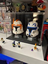 Display Case for LEGO® Star Wars Commander Cody and Captain Rex