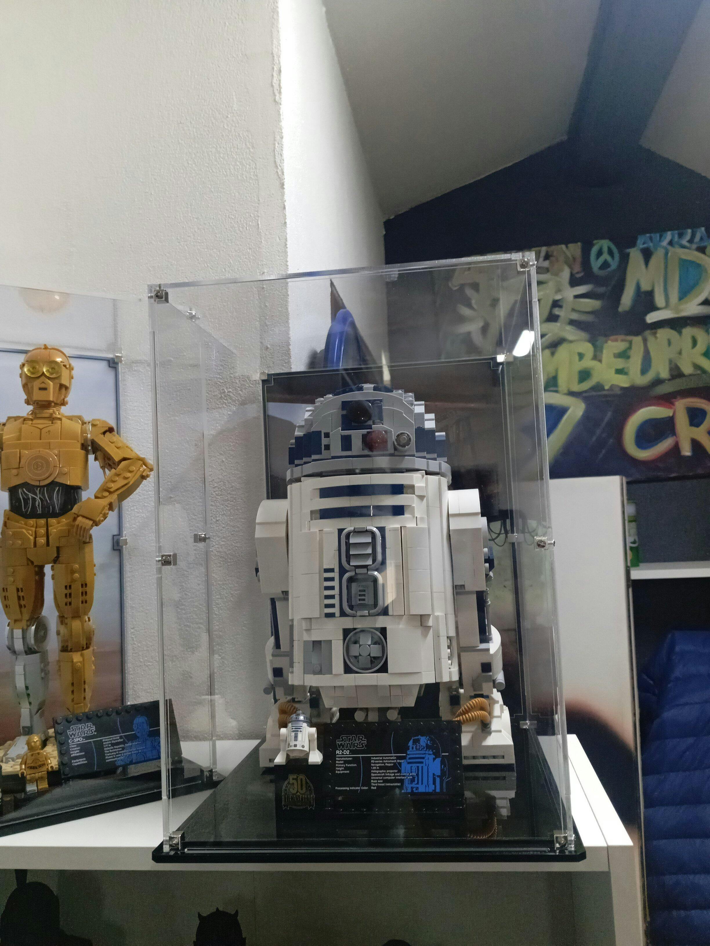 R2-D2専用ディスプレイケース Display Case for LEGO® Star Wars™ UCS: R2-D2 (75308