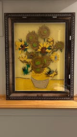 絵画 FOCUSPRIME 5 黄金の富士山 R5－17】油絵+純金24k金箔 SM号 真筆画1点