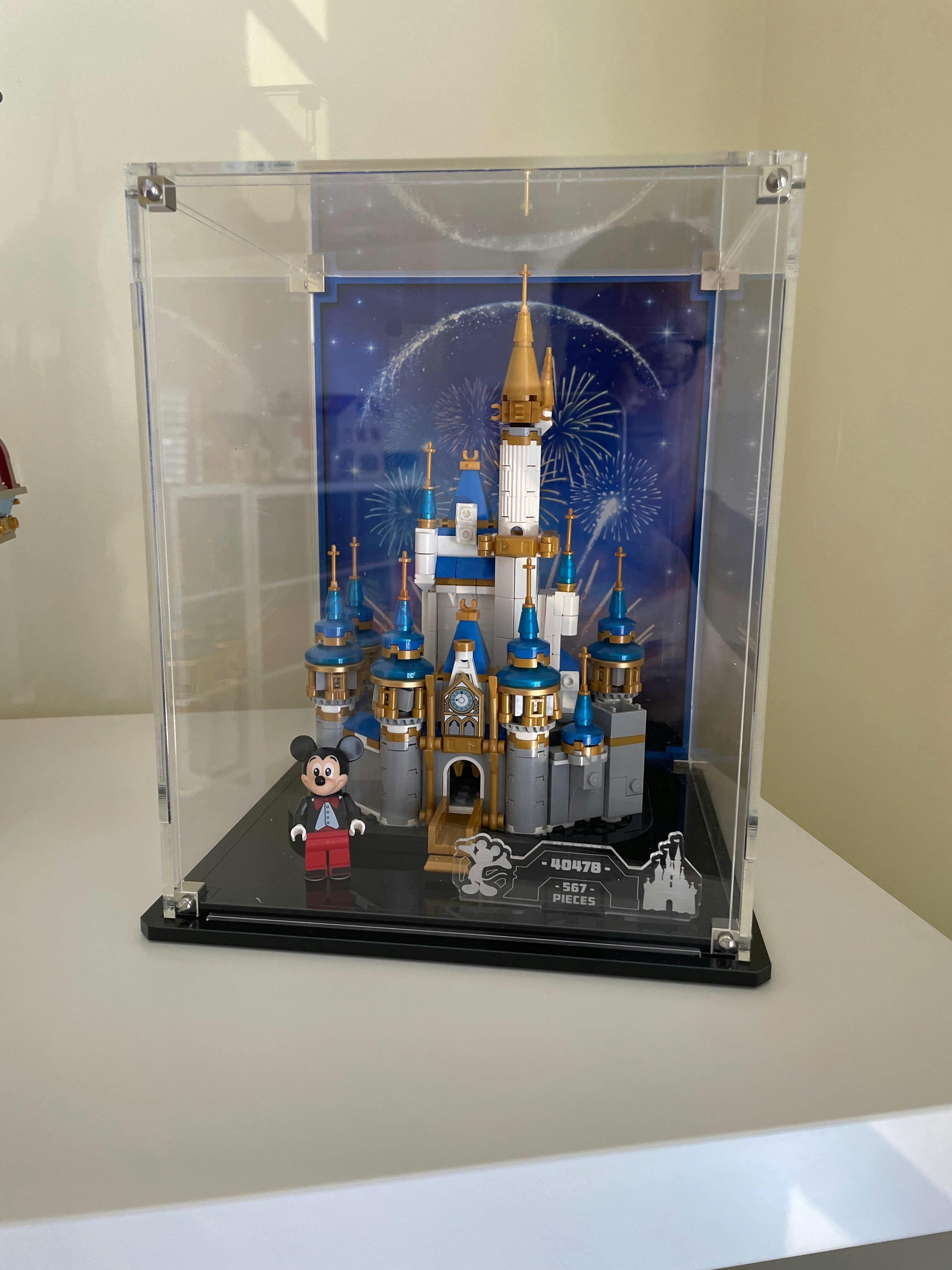 Display Case for LEGO® Mini Disney Castle (40478) — Wicked Brick