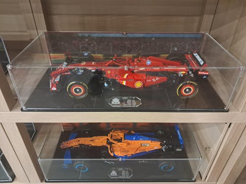 Display Case for LEGO® Technic Ferrari SF-24 F1 Car (42207)