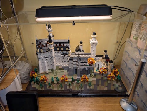 Display Case for LEGO® Architecture: Neuschwanstein Castle (21063)
