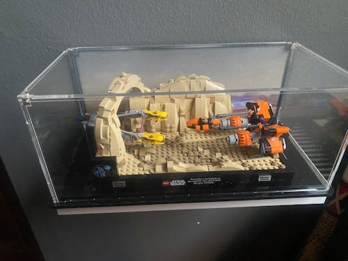 Display Case for LEGO® Star Wars Desert Skiff and Sarlacc Pit (75396)