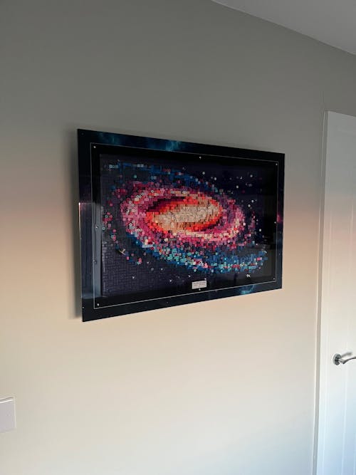 Wall Mounted Display Case for LEGO® Art: The Milky Way Galaxy (31212)