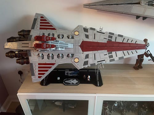 Display Stand for LEGO® Star Wars™ Venator-Class Republic Attack Cruiser (75367)