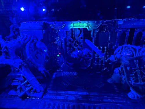 Display Case for Warhammer® Squad with Clear Background