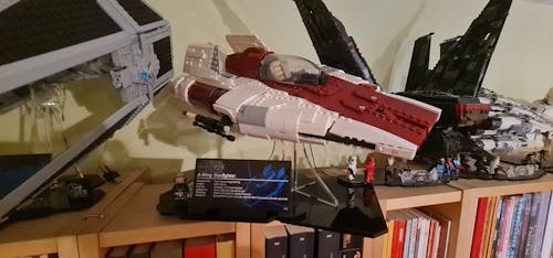 Display Stand for LEGO® Star Wars™ UCS A-Wing (75275)