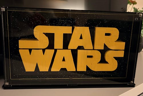Wall Mounted Display Case for LEGO® Star Wars: Brick-Built Star Wars Logo (75407)