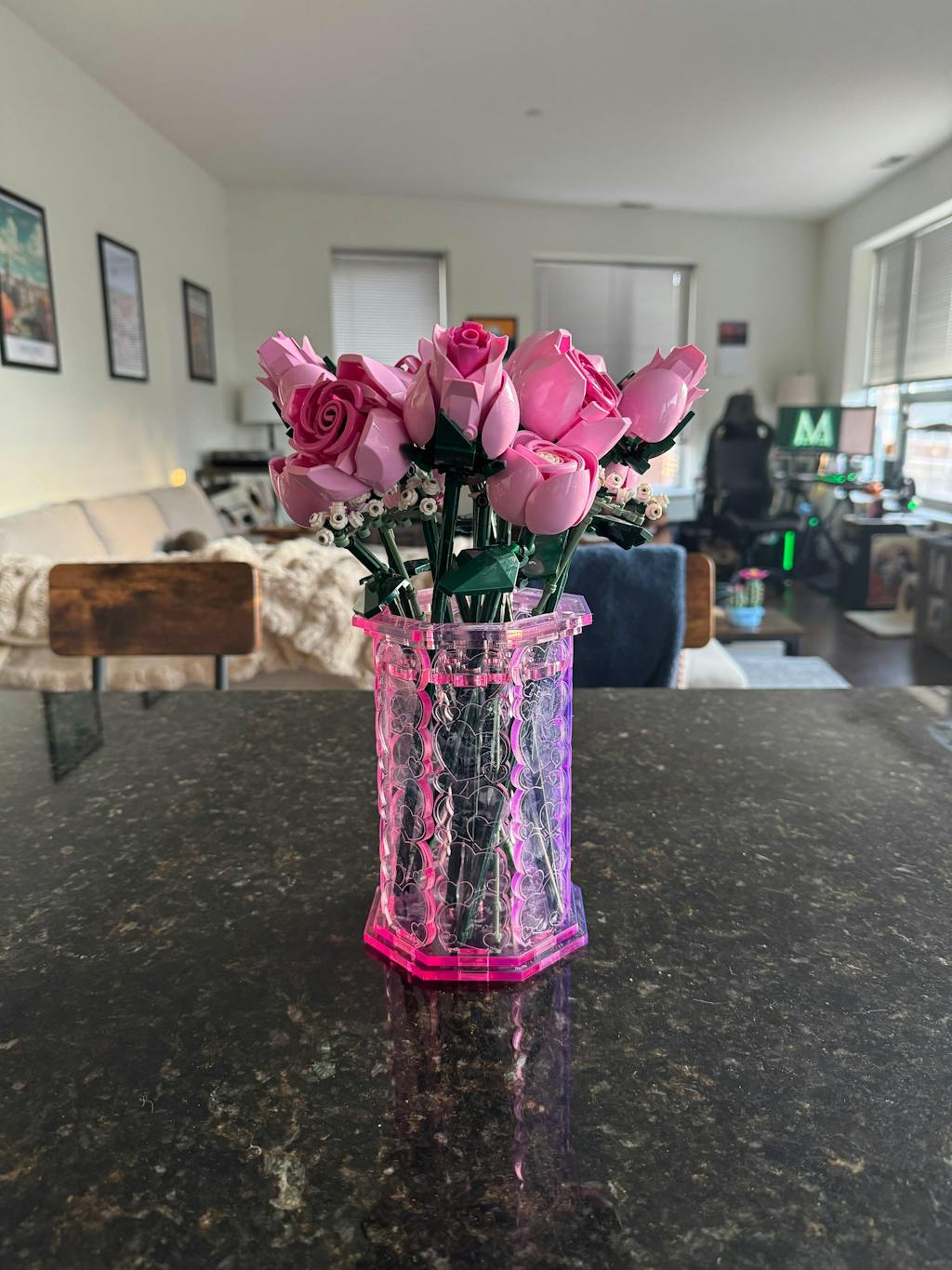 Limited Edition Valentine’s Day Vase for LEGO® Botanical Flowers