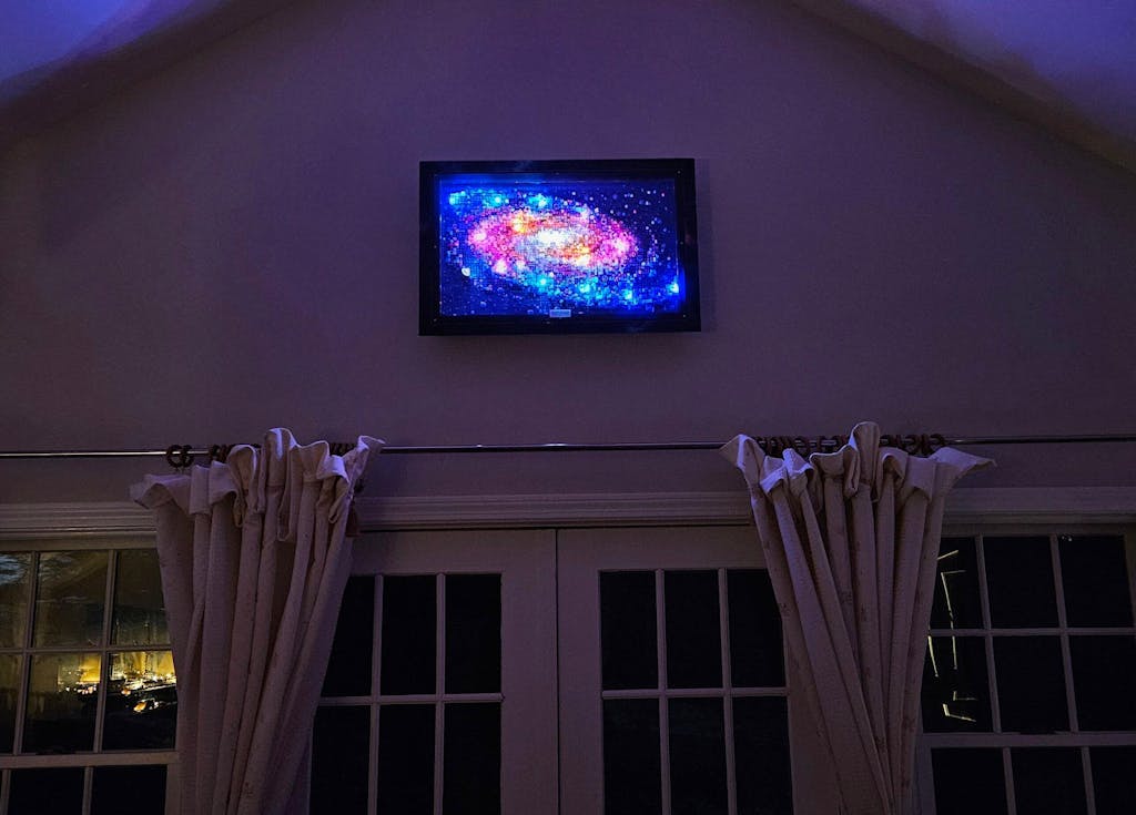 Wall Mounted Display Case for LEGO® Art: The Milky Way Galaxy (31212)