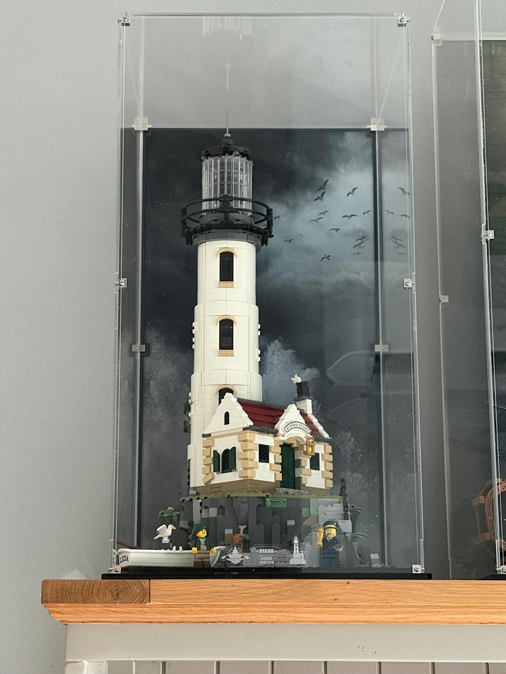 Display Case for LEGO® Ideas: Motorised Lighthouse (21335)