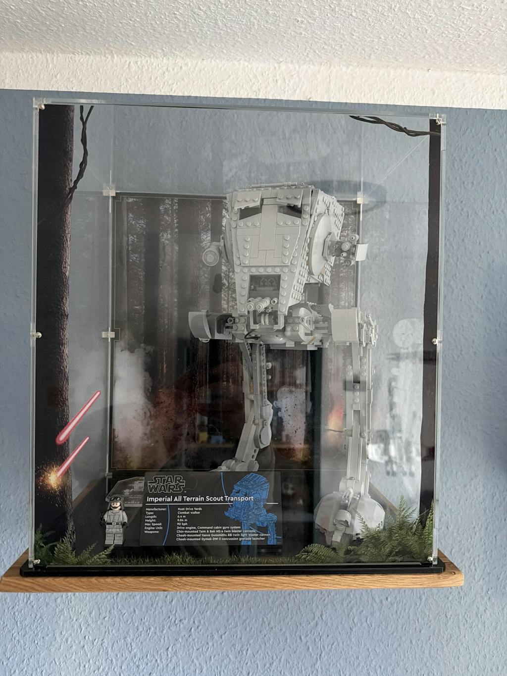 Display Case for LEGO® Star Wars™ UCS AT-ST Walker (75417)