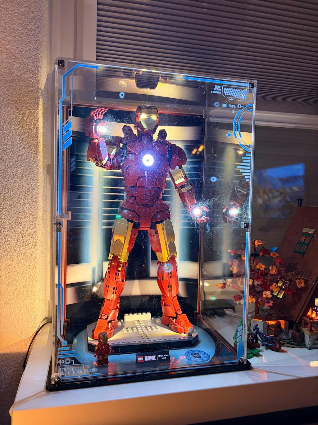 Limited Edition Display Case for LEGO® Marvel: Iron Man Mark 3 Collectors' Edition (76344)