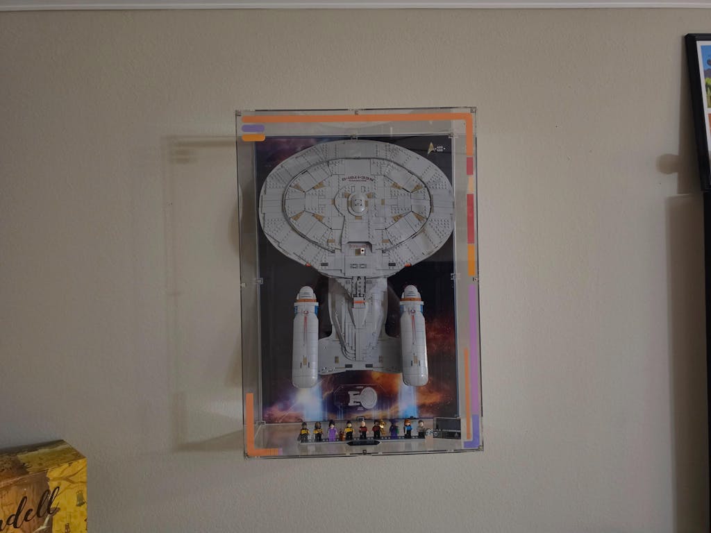 Limited Edition Wall Mounted Display Case for LEGO® Star Trek: U.S.S. Enterprise NCC-1701-D™ (10356)