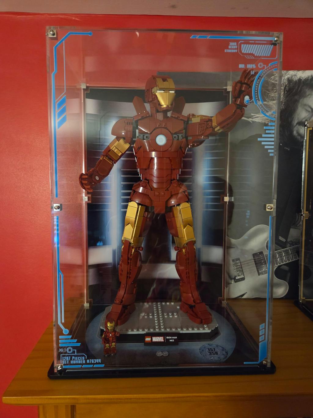 Limited Edition Display Case for LEGO® Marvel: Iron Man Mark 3 Collectors' Edition (76344)