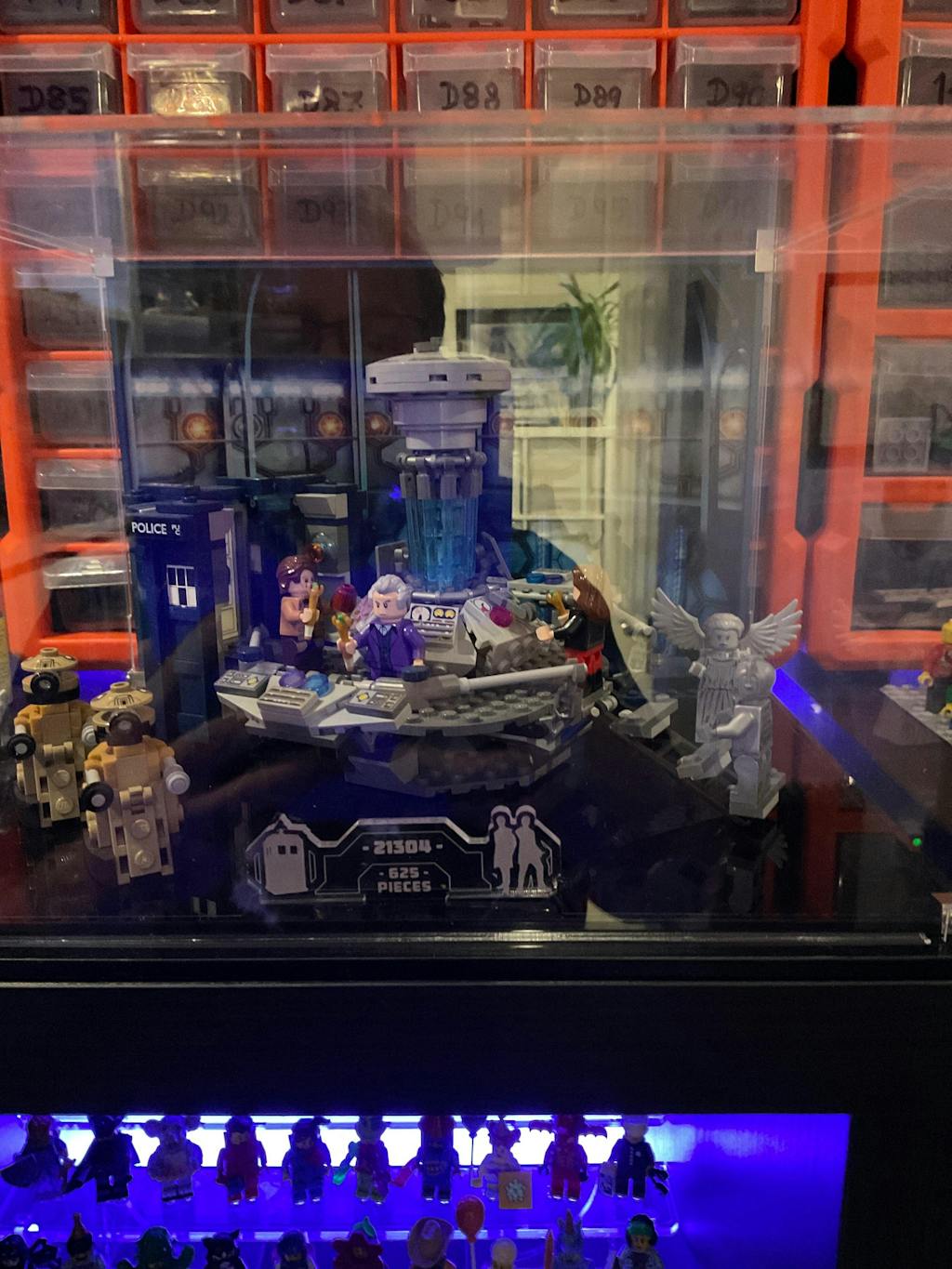 Display Case for LEGO® Ideas: Doctor Who (21304)