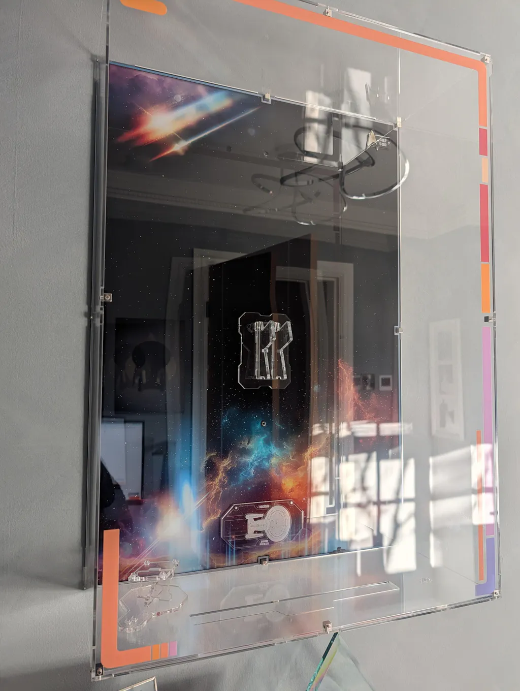 Limited Edition Wall Mounted Display Case for LEGO® Star Trek: U.S.S. Enterprise NCC-1701-D™ (10356)