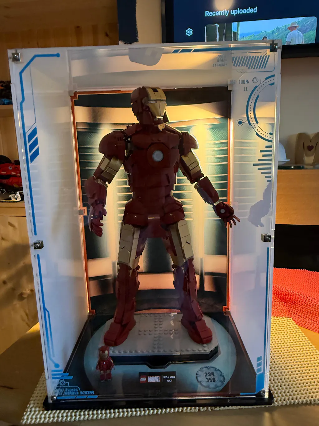 Limited Edition Display Case for LEGO® Marvel: Iron Man Mark 3 Collectors' Edition (76344)