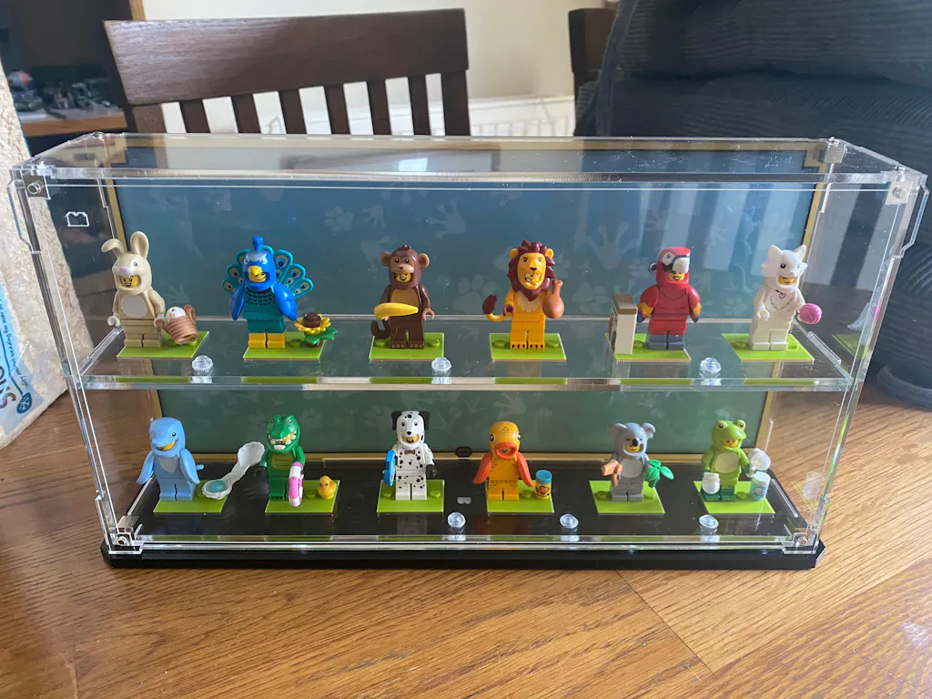 Display Case for LEGO® Collectible Minifigures™: Animals Series 28 (71051)