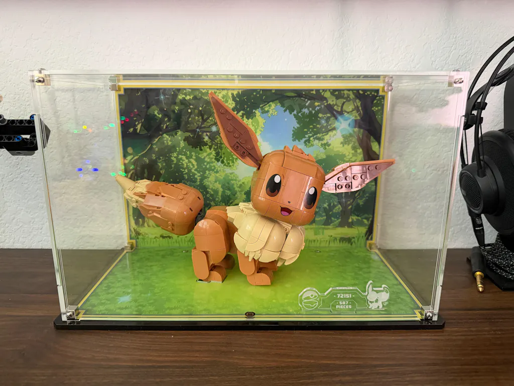 Display Case for LEGO® Pokémon™: Eevee (72151)