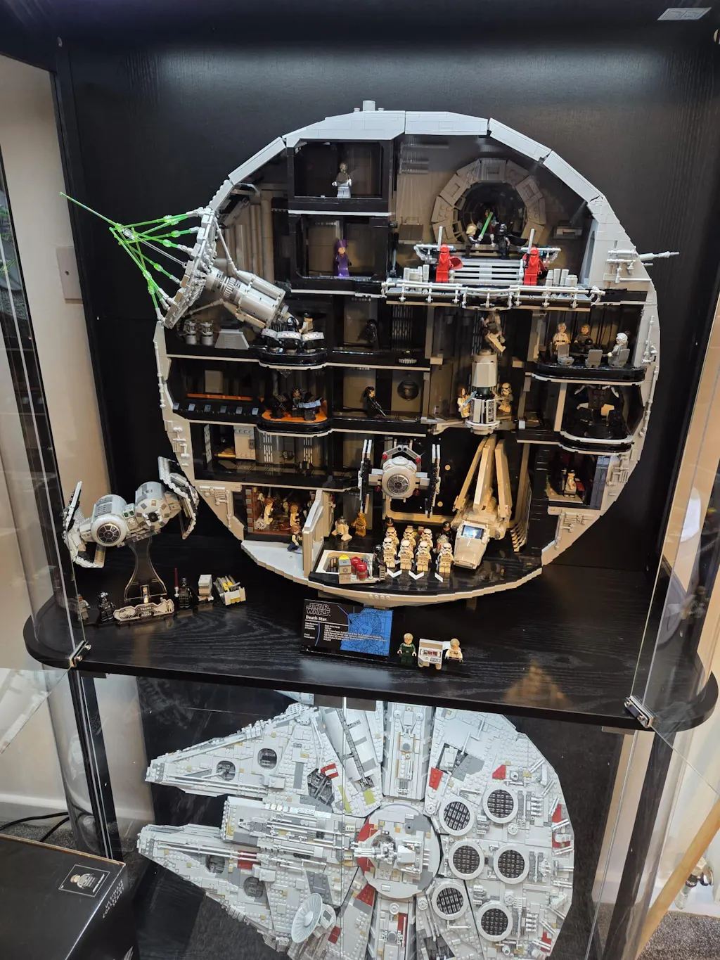 Display Stand for LEGO® Star Wars™: TIE Bomber™ (75347)