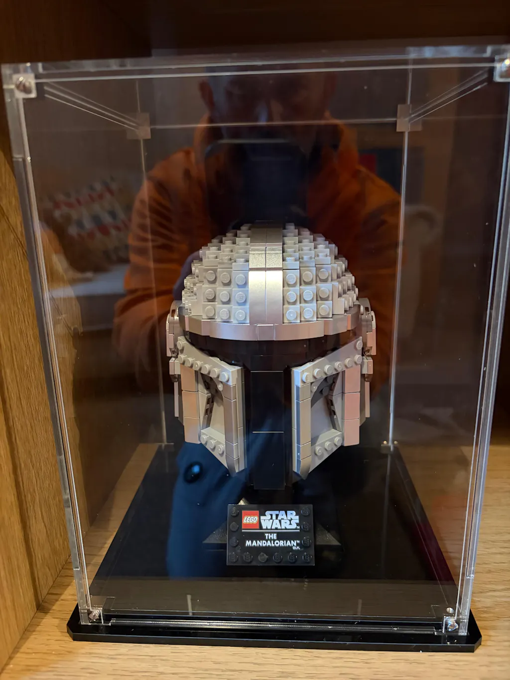 Display Case for LEGO® The Mandalorian™ Helmet (75328)
